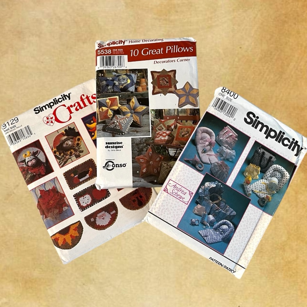 Simplicity Uncut Vintage Patterns Collection 1993-1994